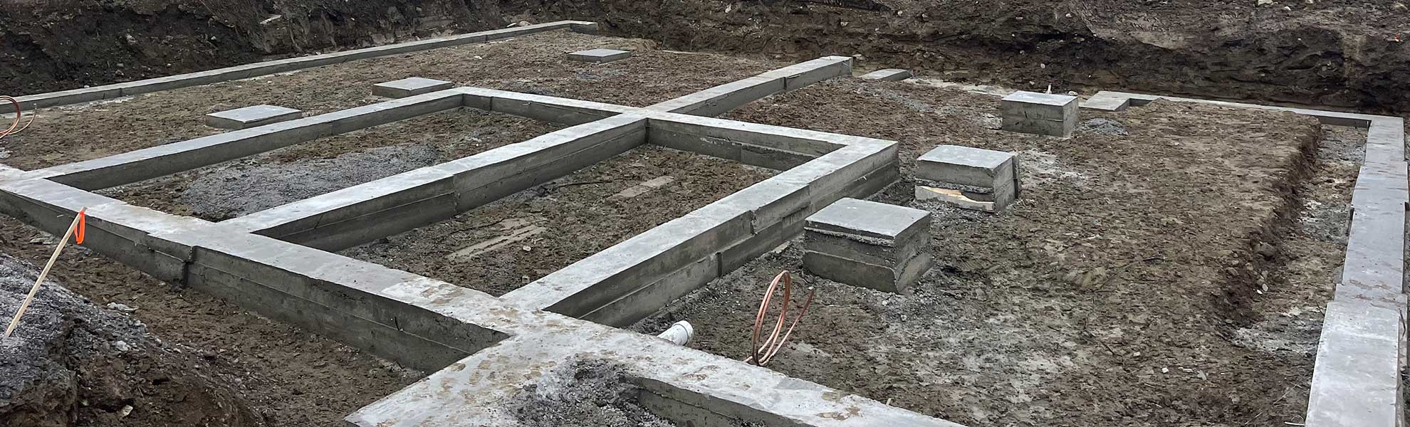 Footings & Foundations | JamesBuilt Construction